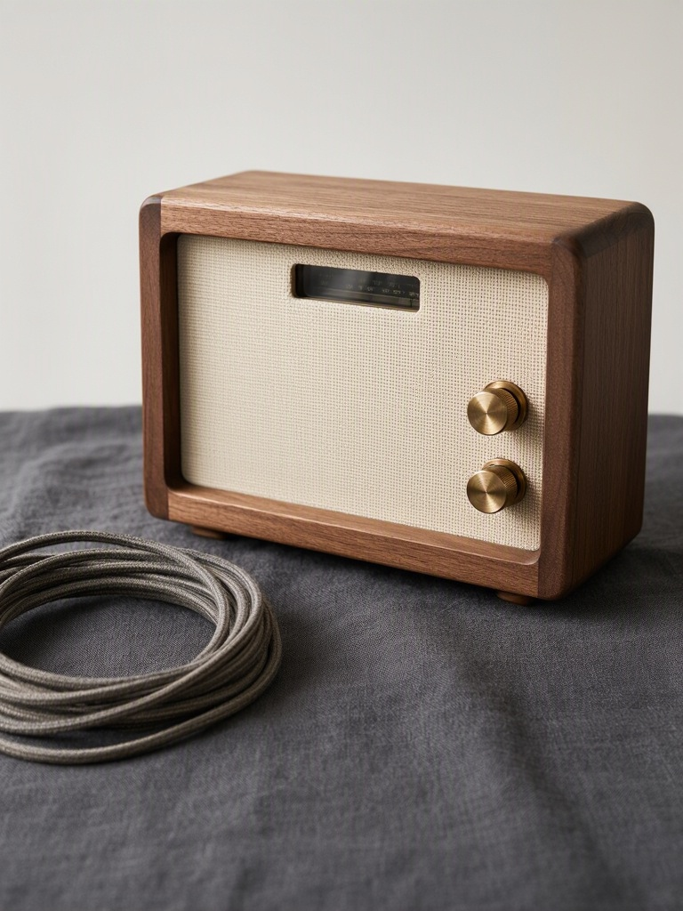Walnut Radio Still Life example preview