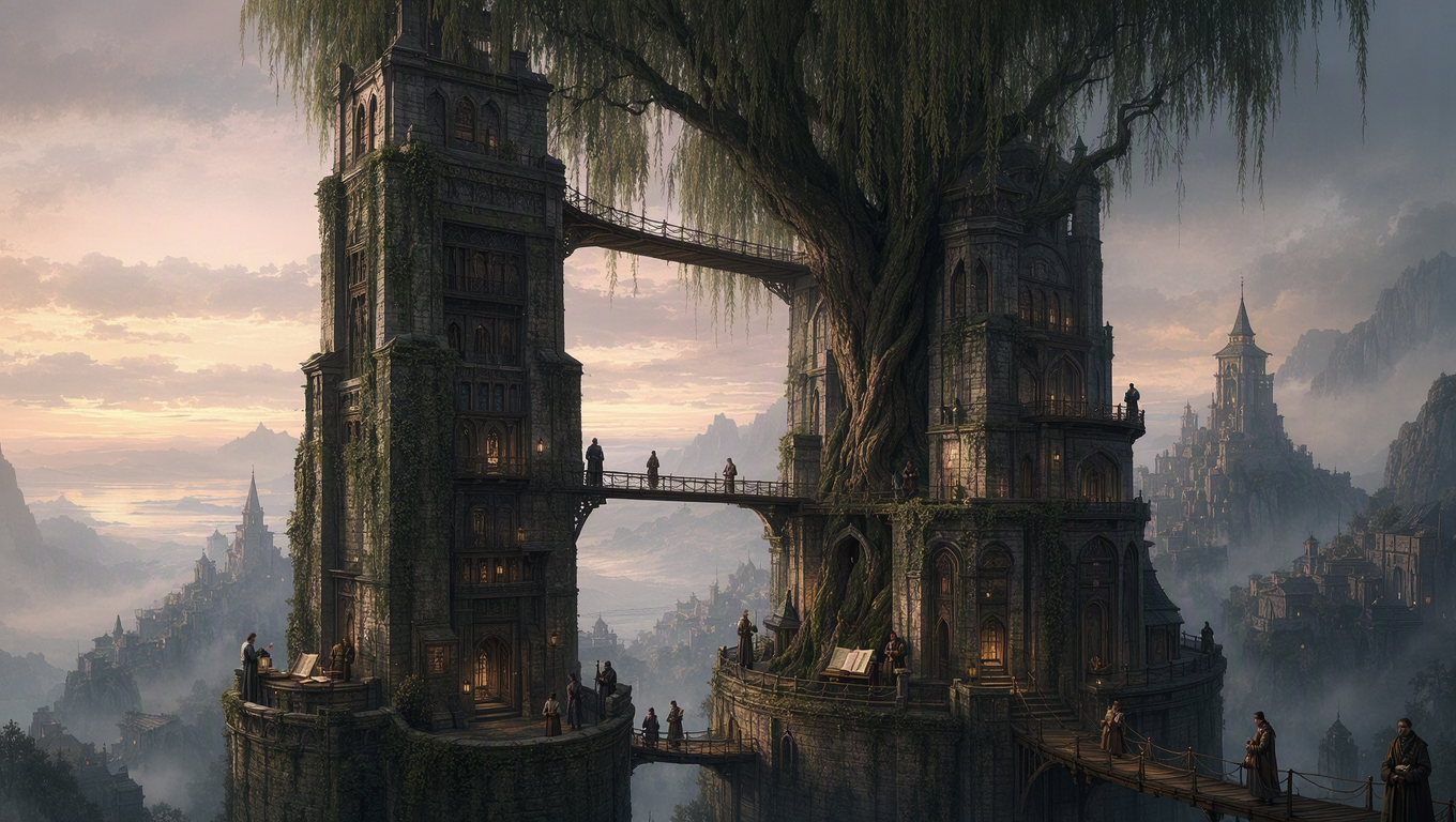 Willow Archive Tower example preview