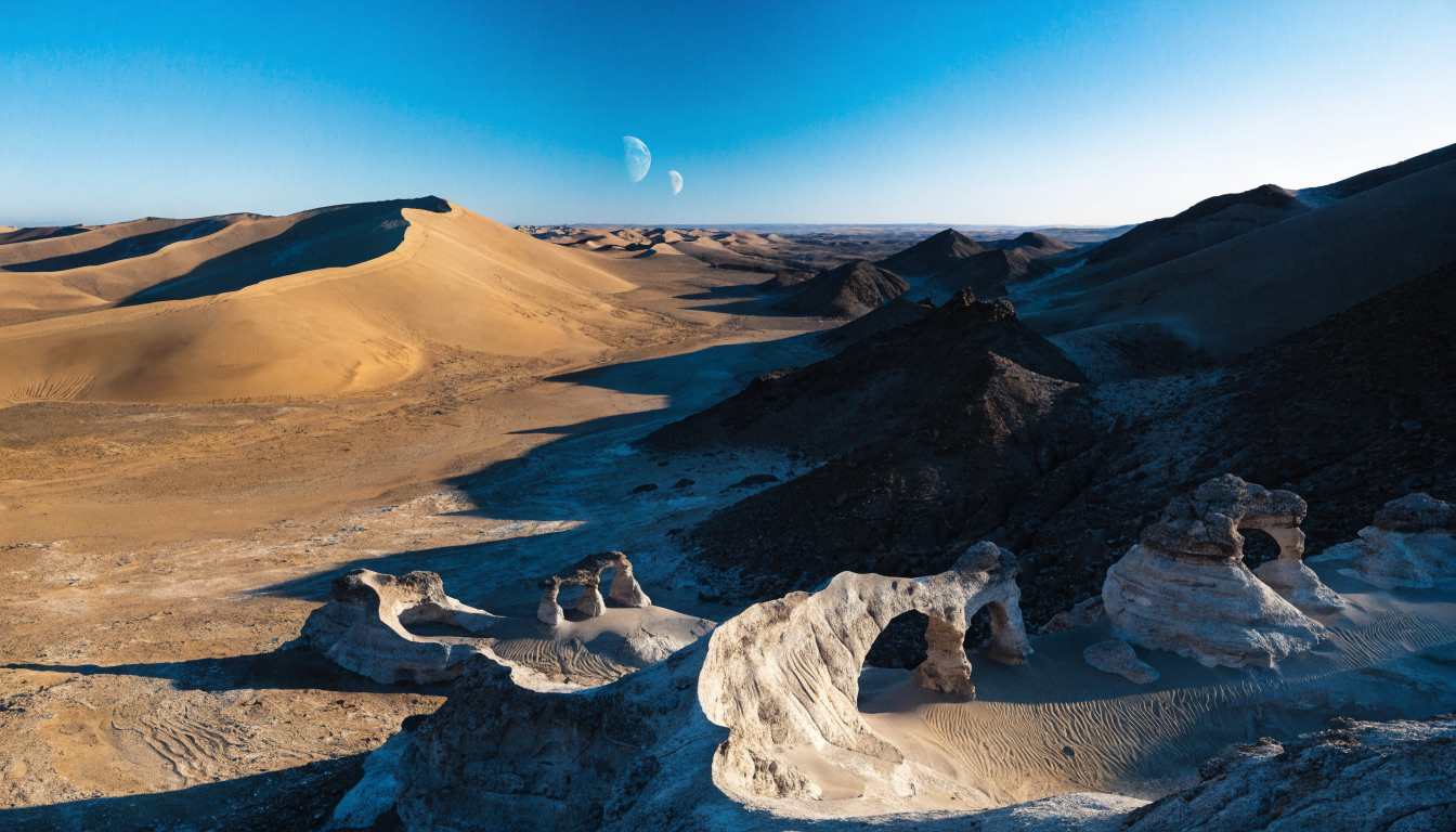 Remote Planet Desert example preview