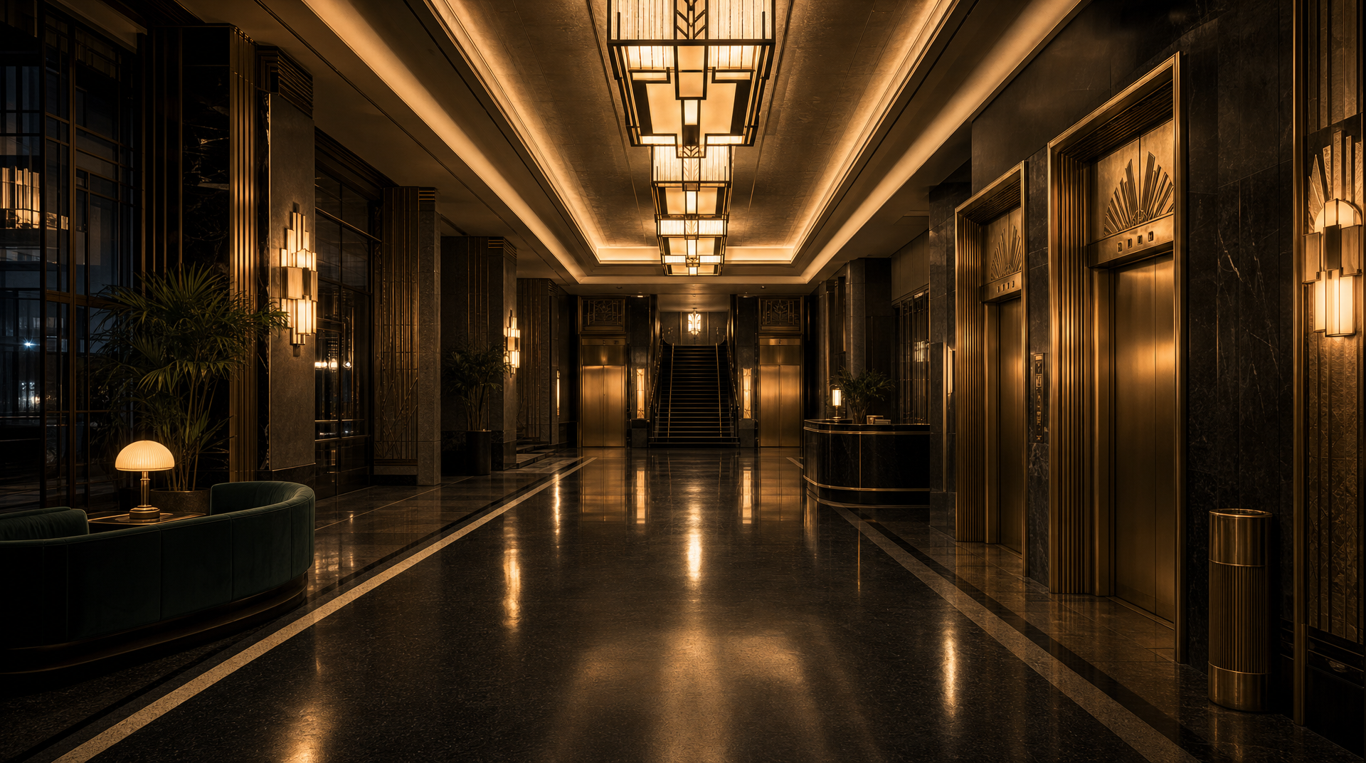 Art Deco hotel jazz-noir cue example preview