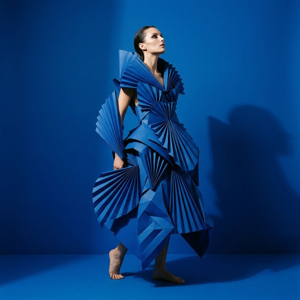 Paper fashion editorial example preview