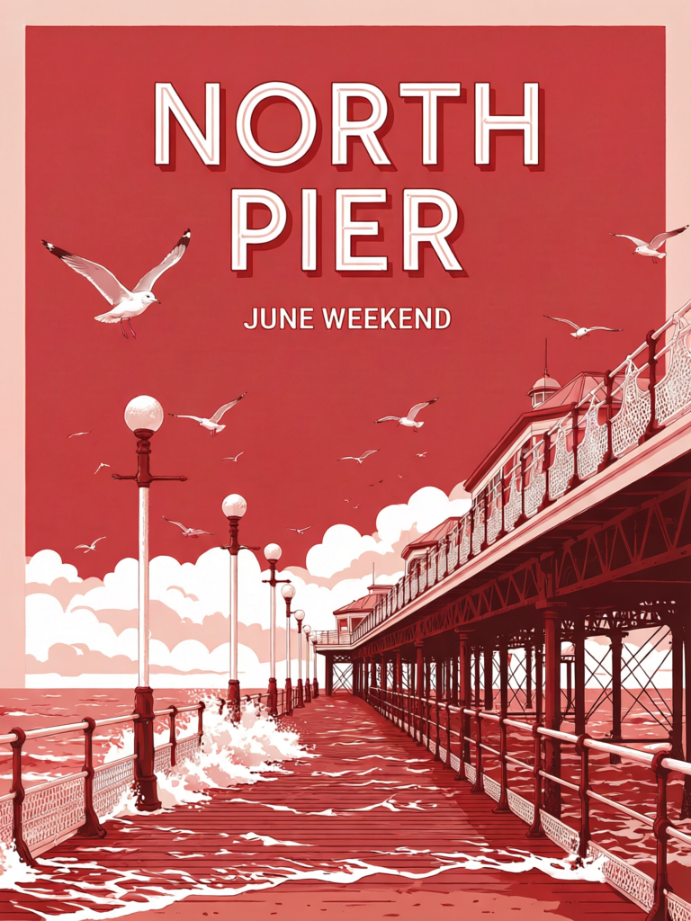 North Pier Poster example preview