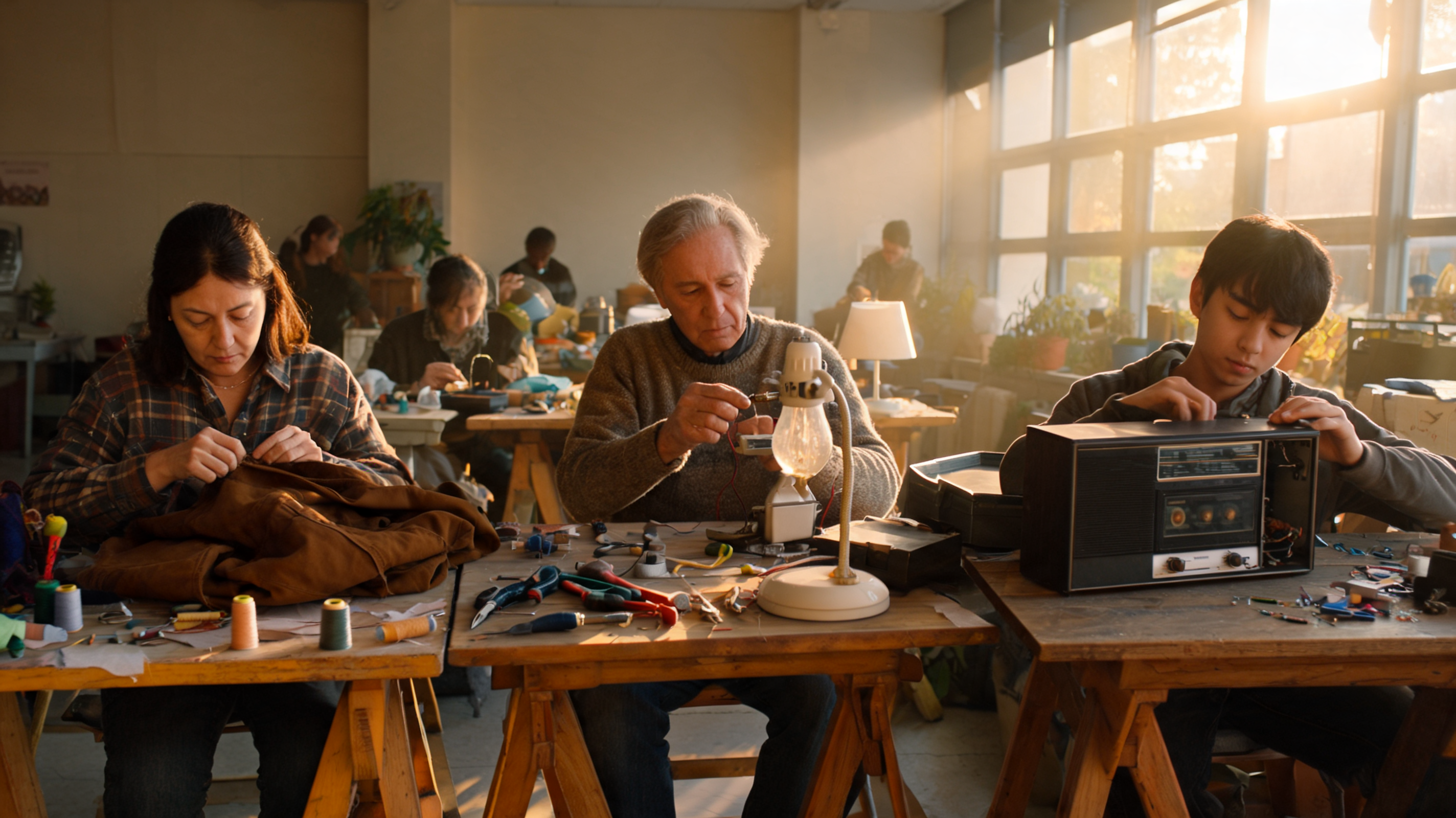 Repair cafe documentary output