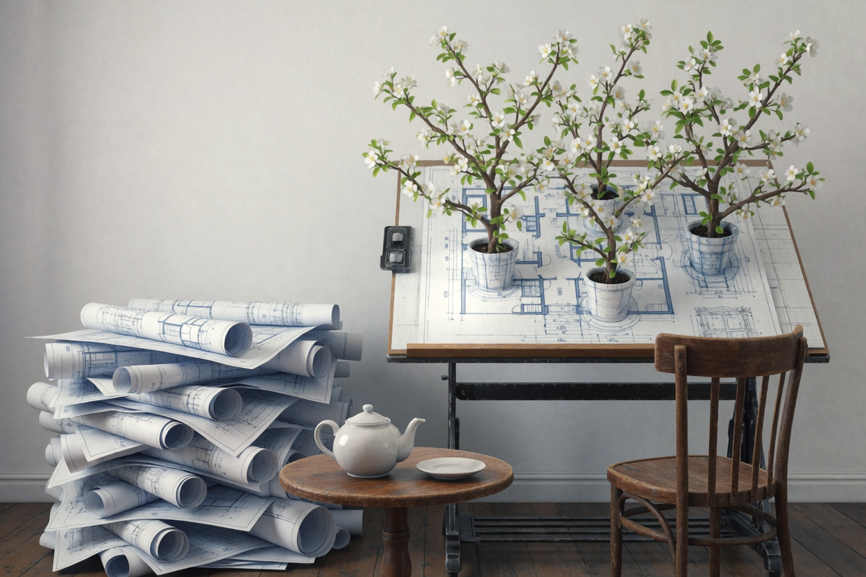 Blueprint Flower Room example preview