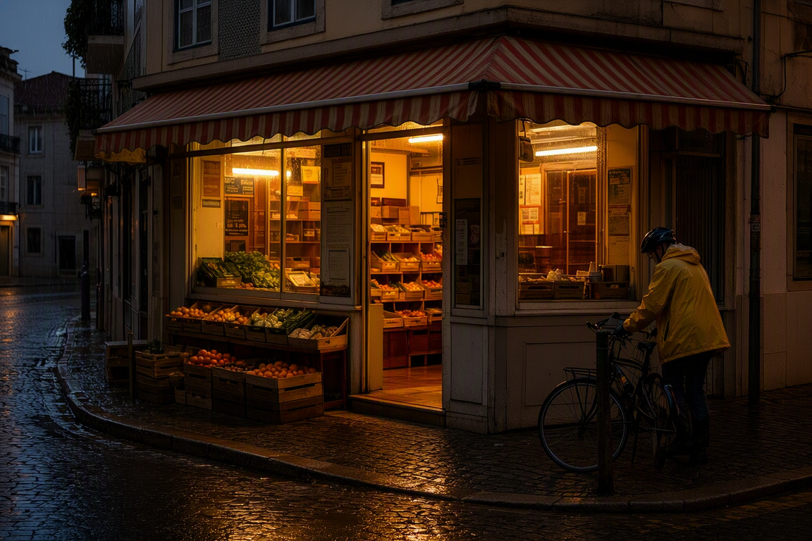 Rainlight Corner Store output