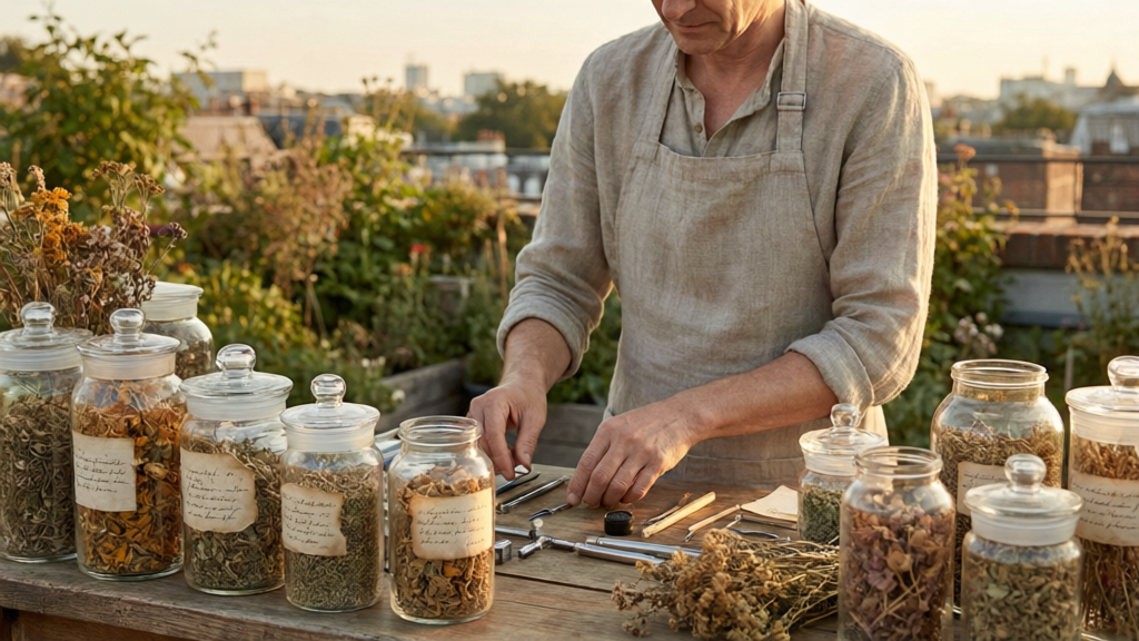 Rooftop Herbal Clinic example preview