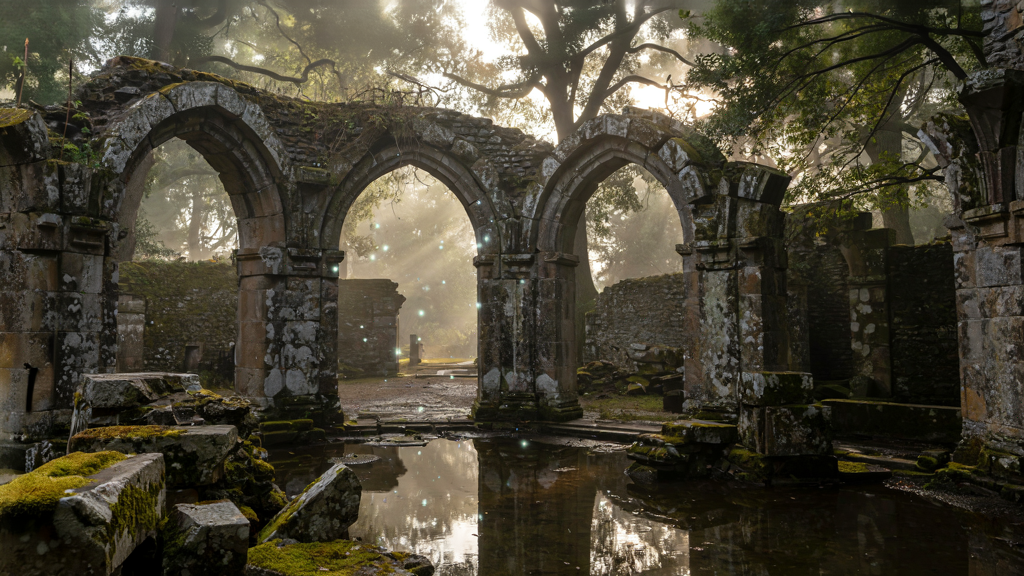 Enchanted ruins fantasy cue example preview