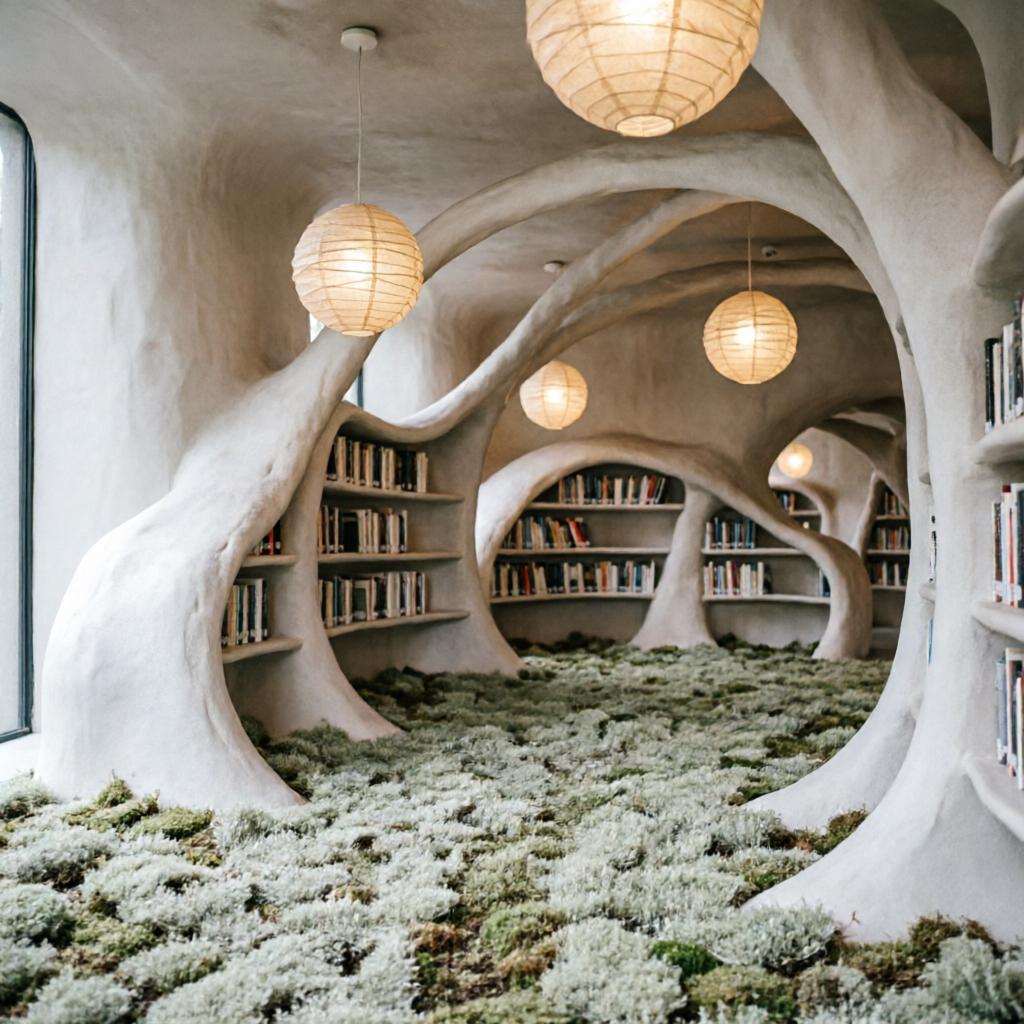 Mycelium Reading Room example preview